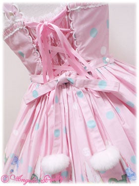 Marshmallow Bunny Ribbon JSK by Angelic Pretty