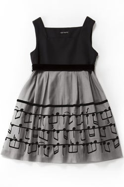 Bicolor Musical Note Mini JSK by Jane Marple