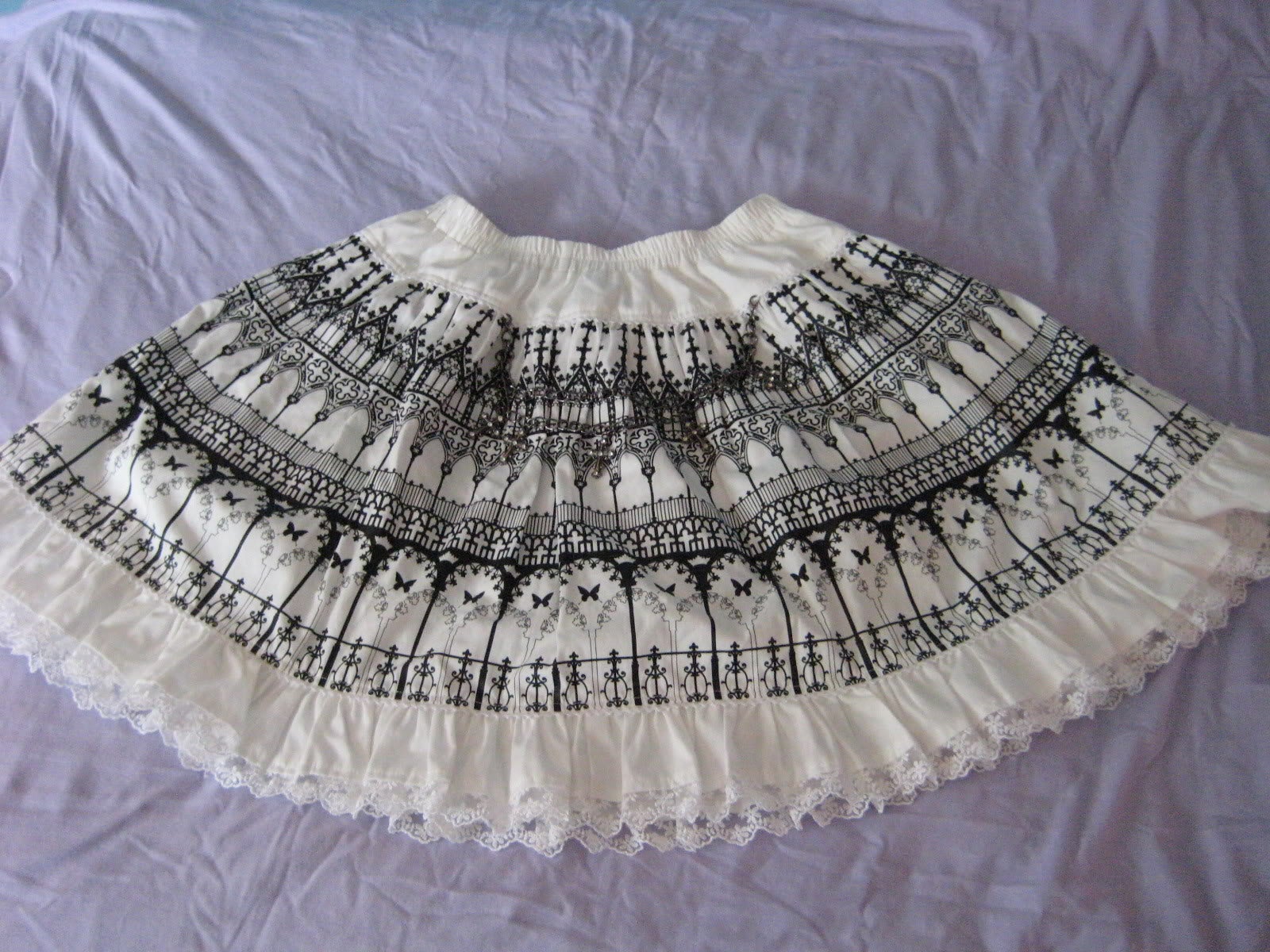 Gothic Frill Skirt by Putumayo