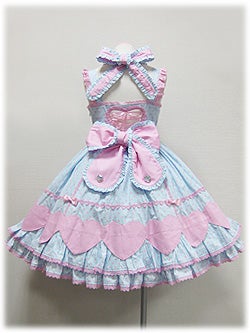 Angelic Pretty Pastel Toys TheaterハートJSK 商品詳細ページ