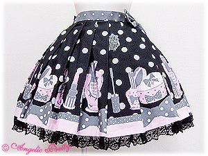 Angelic Pretty　fantastic dolly　プリーツスカート Fantastic Dolly Skirt by Angelic Pretty