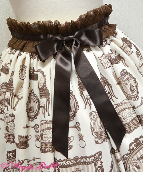 Sweet Girl Room Skirt by Angelic Pretty