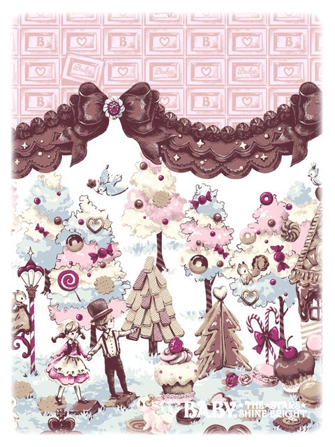 【超美品】BABY Sweets Hexenhaus柄リボンJSK ミント ロリ Welcome to the Sweets Hexenhaus Ribbon JSK by Baby, the Stars