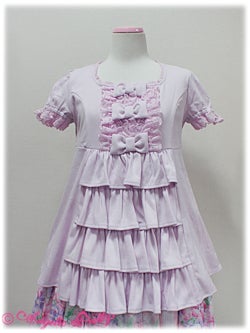 Princess Frill Ribbon Cutsew by Angelic Pretty