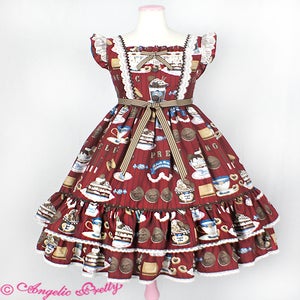 Cream Cookie Parade JSK by Angelic Pretty