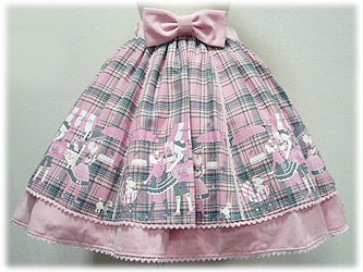 Candy-chan on a Walk (Osanpo Candy-chan) Skirt by Angelic Pretty