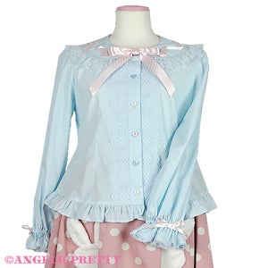 Twirling Ribbon Blouse by Angelic Pretty