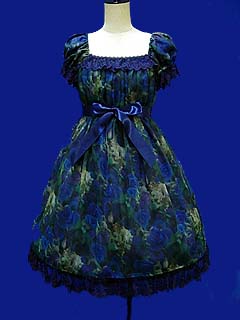 Blue Rose Chiffon OP by Moi-même-Moitié