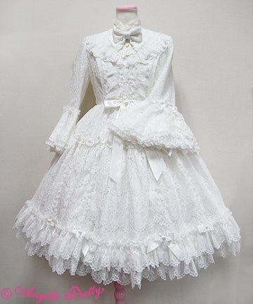 Holy Lacy Doll Tiered Dress by Angelic Pretty