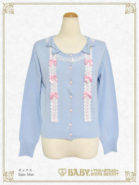 Petit Ribbon Cardigan by Baby, the Stars Shine Bright