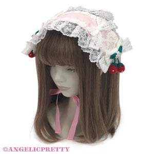 Dress-up Berry Knitted Headdress by Angelic Pretty