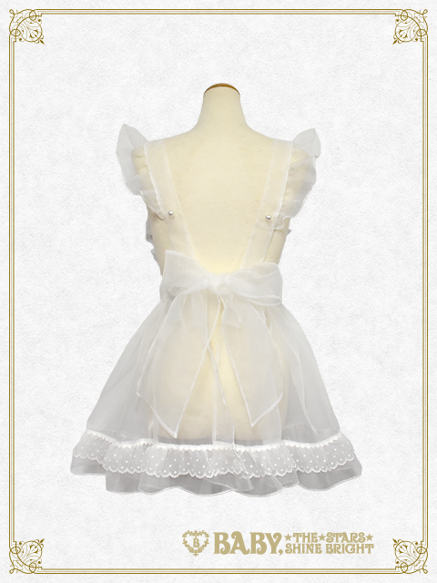 Organdy Heart Apron by Baby, the Stars Shine Bright