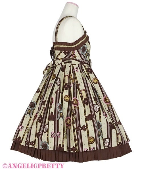 Chocolate Rosette JSK Set (2024) by Angelic Pretty
