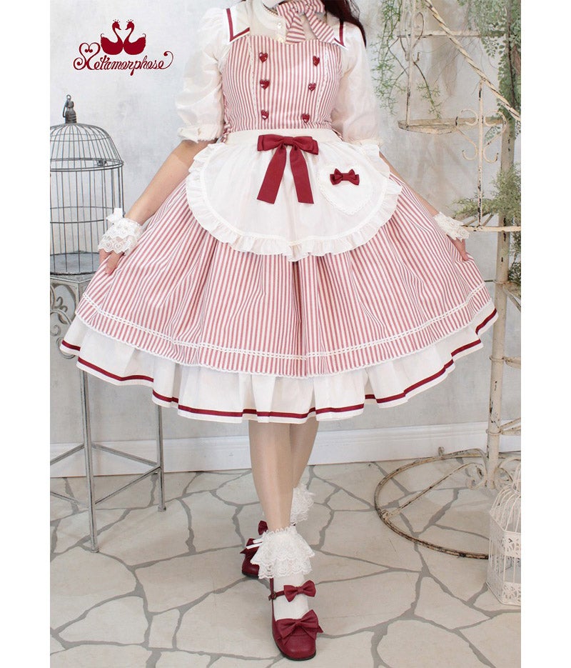 Pop Diner JSK (Stripe) by Metamorphose Temps de Fille