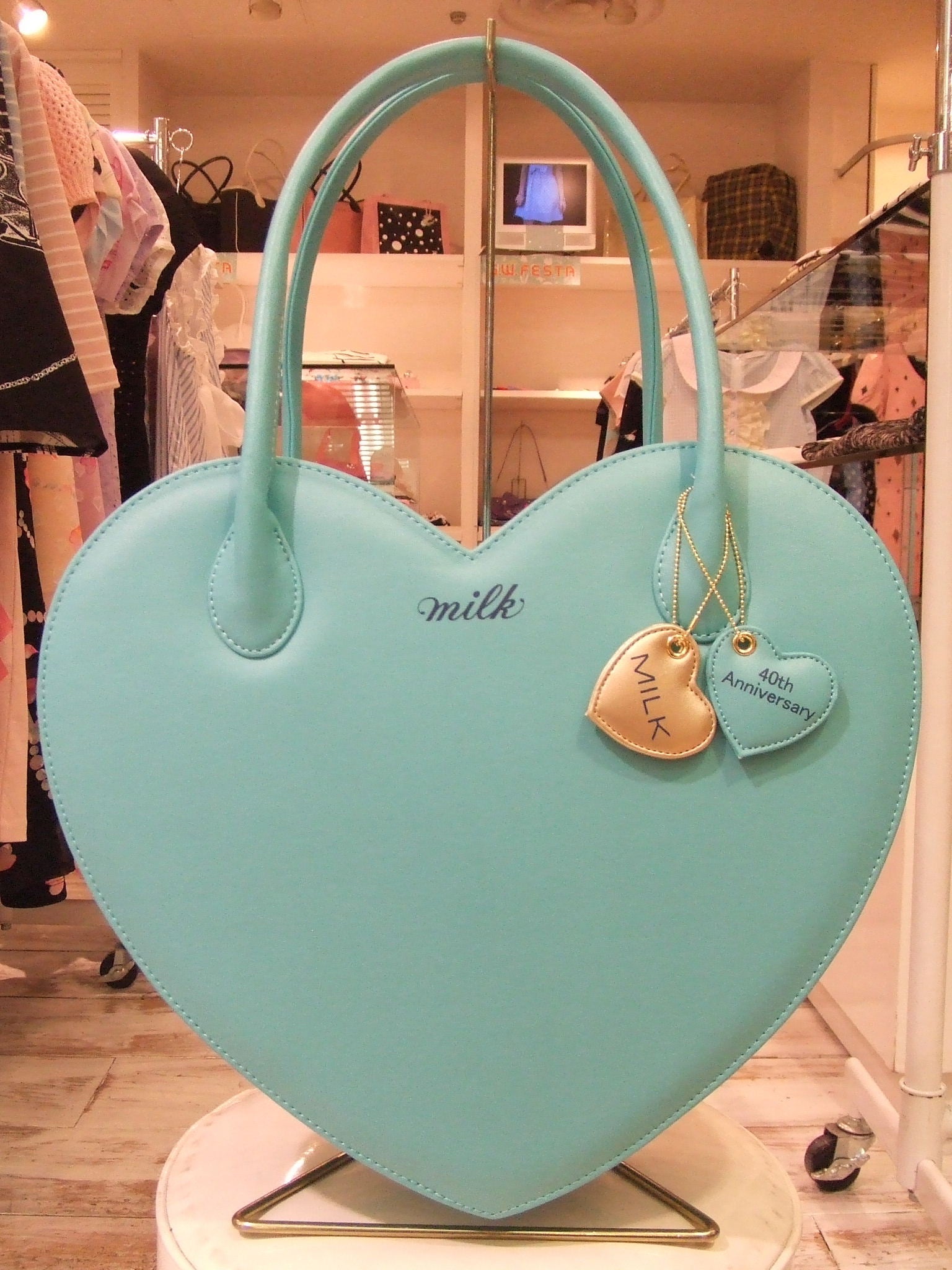 40th Anniversary Heart Bag by MILK
