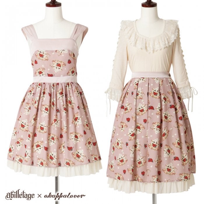 abilletage × okappalover シュガーカップJSK Abilletage ~ Sugar Cup JSK (Okappalover Collaboration) by Indie Brand