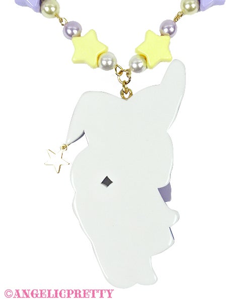 Little Witch Lyrical Bunny Necklace by Angelic Pretty
