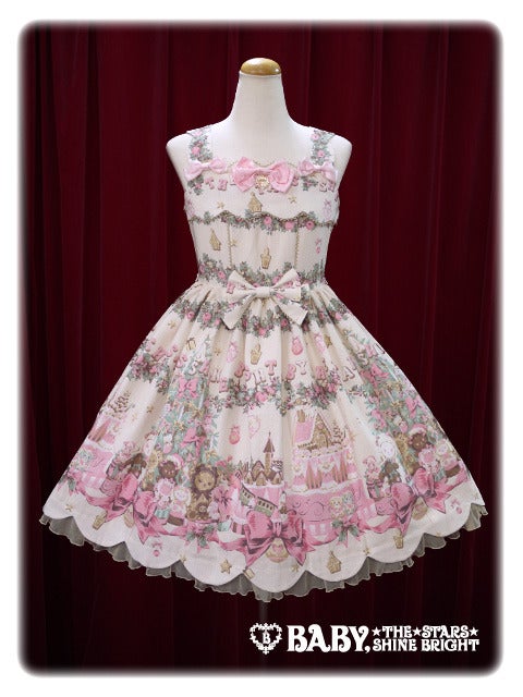 Kumya chan's Christmas Holly Night Scallop JSK by Baby, the Stars