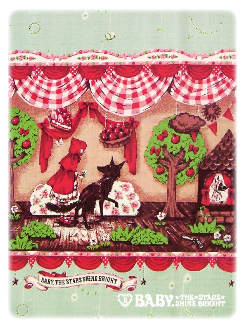 My Little Red Riding Hood Gingham スカート My Little Red Riding Hood Gingham JSK by Baby, the Stars Shine Bright