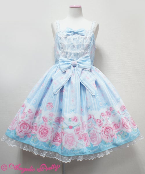 Romantic Rose Letter JSK Set by Angelic Pretty