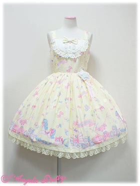 Dreamy Baby Room JSK カチューシャ サックス 美品 Dreamy Baby Room JSK by Angelic Pretty