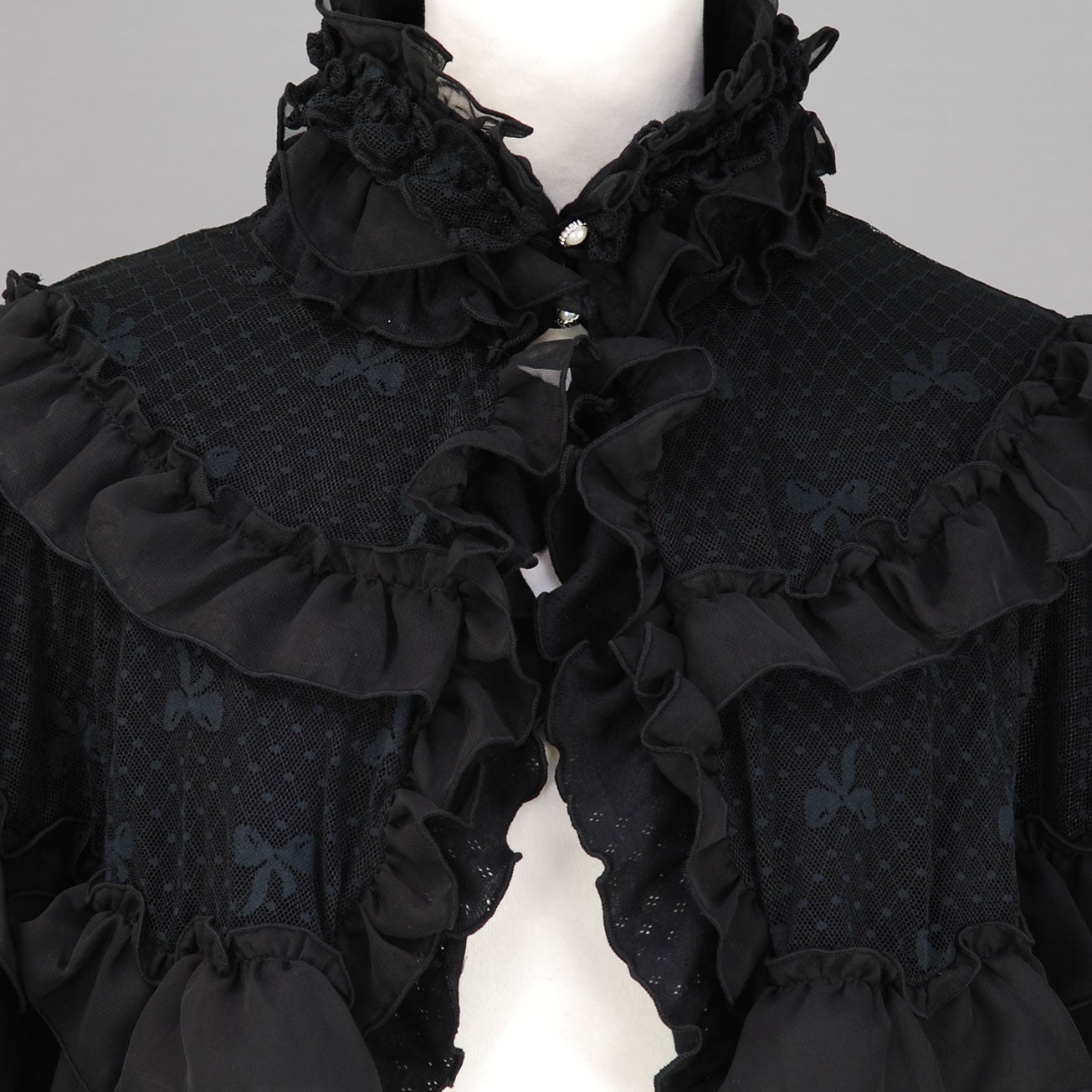 FRILL Volume Bolero Cardigan by h.NAOTO