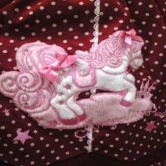 Dot Angel Pony Applique Skirt by Angelic Pretty
