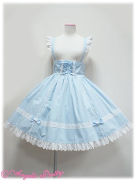 Classical Princess Skirt with Suspenders by Angelic Pretty