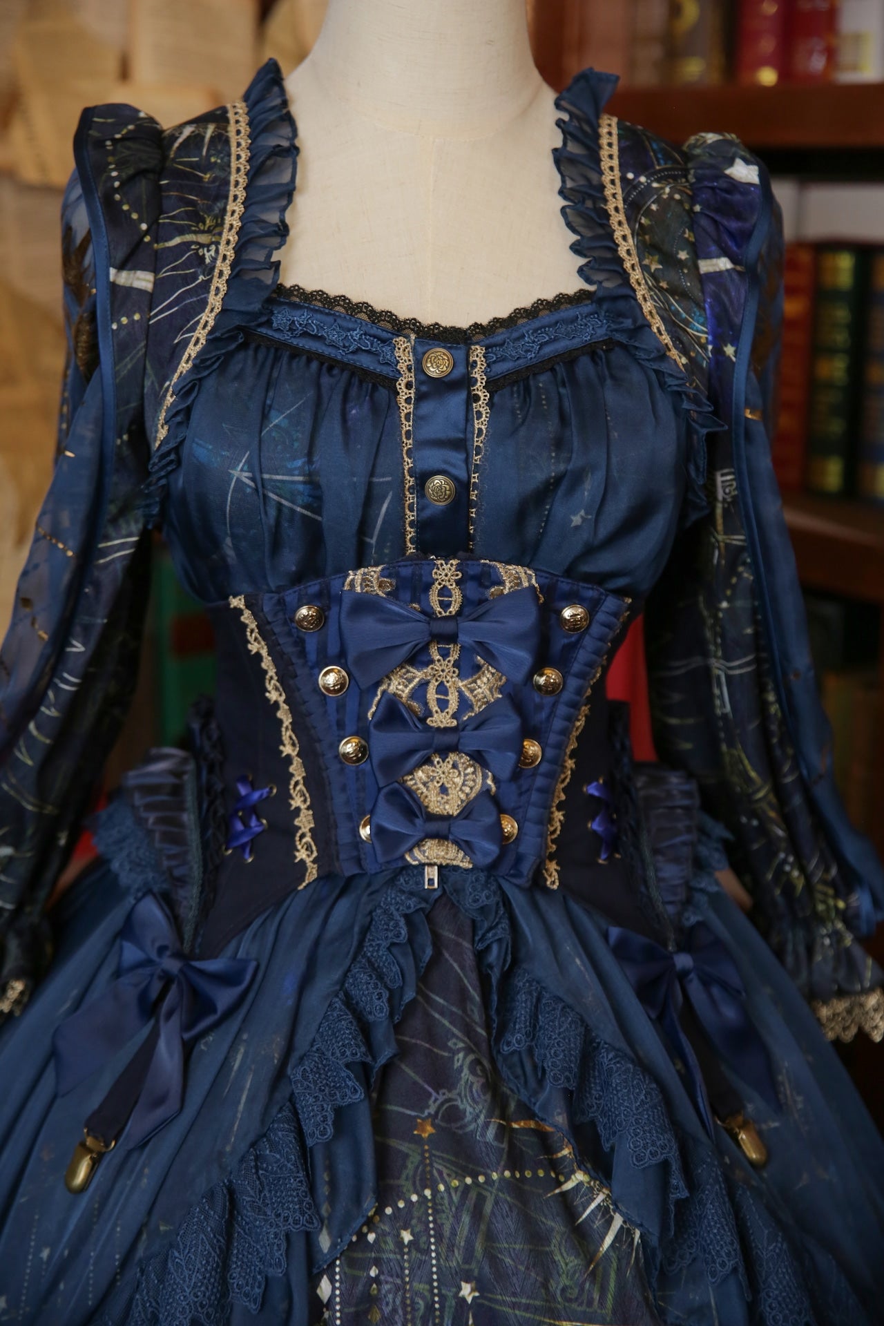 Hoshibako Works ~ Scarlet Stella Corset by Chinese Indie Brand