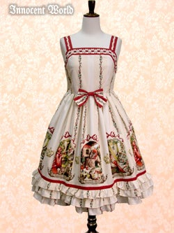 Innocent World アンティークカトラリーハイウェストJSK Fairy Tale High Waist JSK by Innocent World