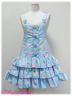 Angelic Pretty♡TOY FANTASYサロペット Toy Fantasy Hooded Salopette by Angelic Pretty