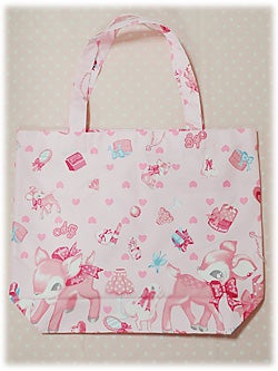 Angelic Pretty 小鹿ミルキー、エコトートバッグ Milky-chan the Fawn Eco Tote by Angelic Pretty