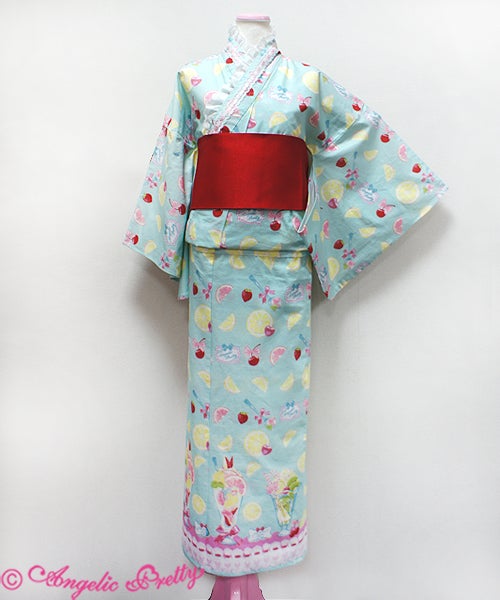 Angelic Pretty　Dreamy Parfait 浴衣 Set Dreamy Parfait Yukata Set by Angelic Pretty