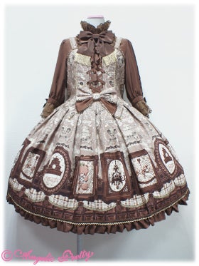 Musee du Chocolat OP by Angelic Pretty