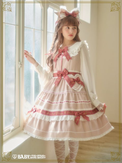 Waffle ♡ Cotton Tiered JSK by Baby, the Stars Shine Bright