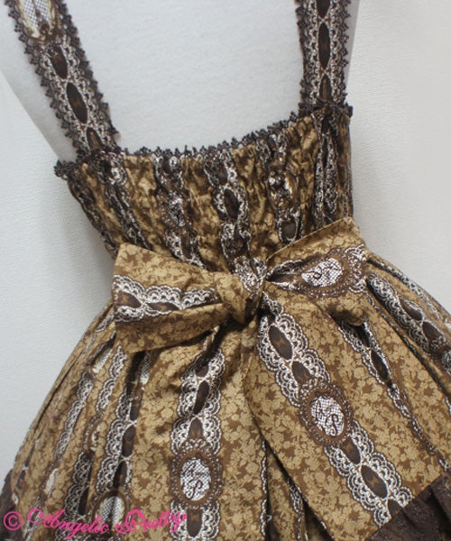 Cameo Window Tiered JSK by Angelic Pretty