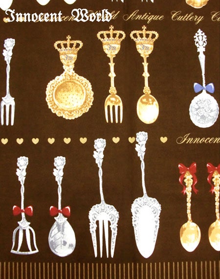 Antique Cutlery Tiered JSK by Innocent World