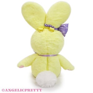 Cute Lyrical Bunny Plush Backpack by Angelic Pretty