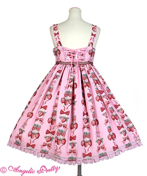ワンピース AngelicPretty Strawberry Doll JSK Strawberry Doll JSK by Angelic Pretty