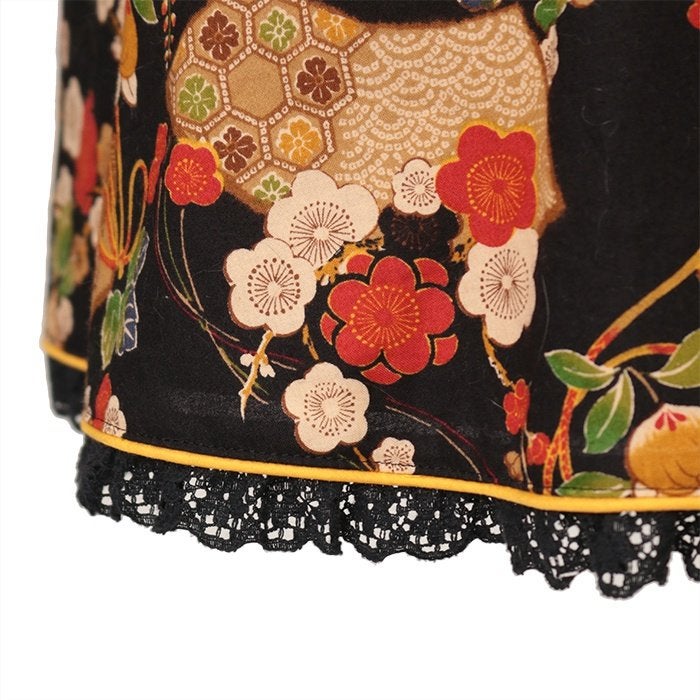 Kimono Print High Waist JSK (2002) by Metamorphose Temps de Fille