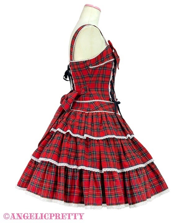 Fancy Tartan Check JSK by Angelic Pretty