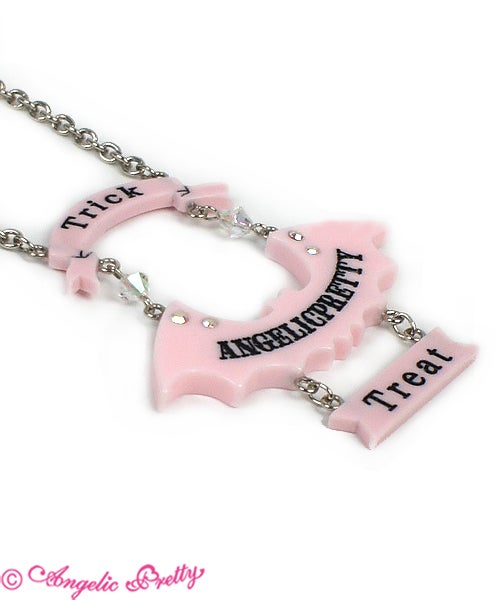 Trick Bat Necklace by Angelic Pretty