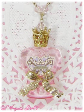 Glass Bottle of Tears Necklace by Angelic Pretty