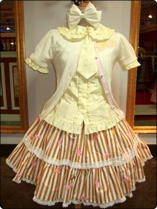 CL / Candy Star Rabbit Frill Skirt by Metamorphose Temps de Fille