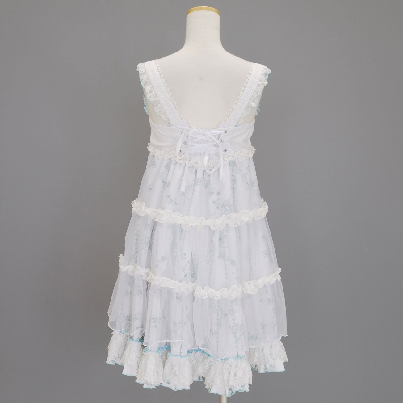 FRILL Rose Crown Ribbon OP by h.NAOTO