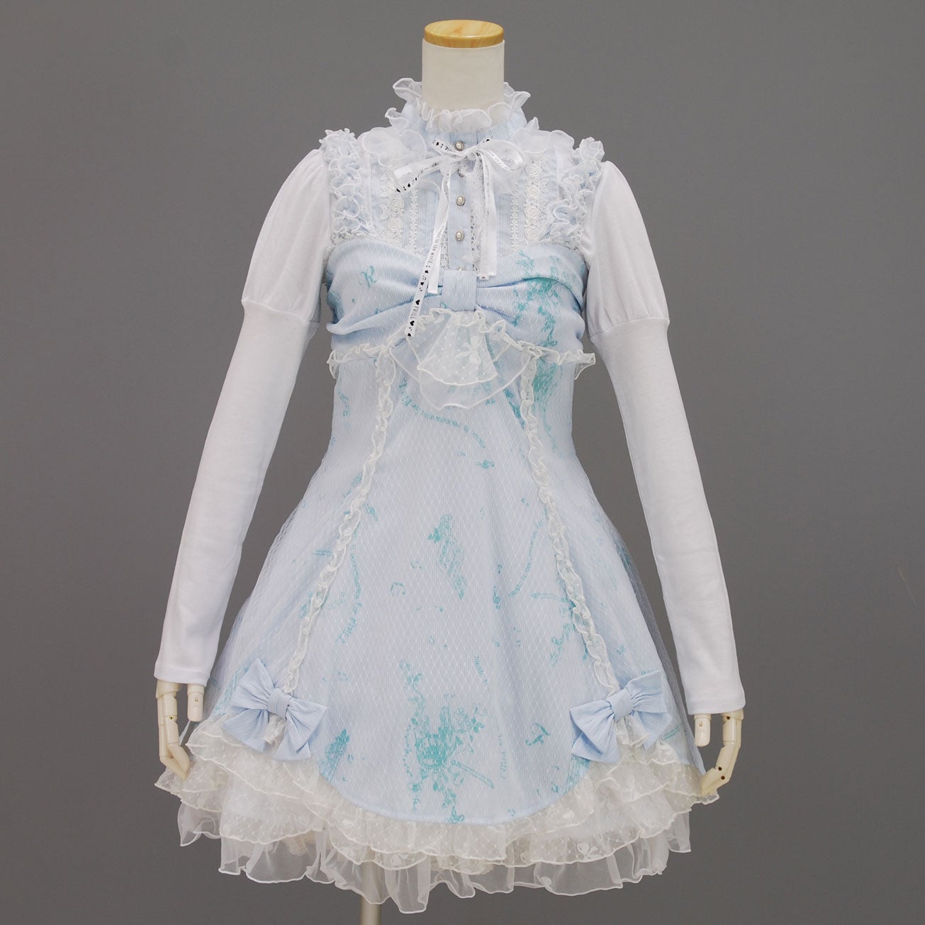 FRILL Fluffy Ribbon JSK by h.NAOTO