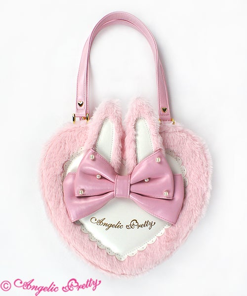Lovely Bunny Heart Bag by Angelic Pretty