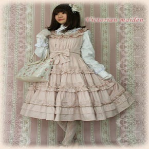 Frill Ribbon JSK by Victorian Maiden