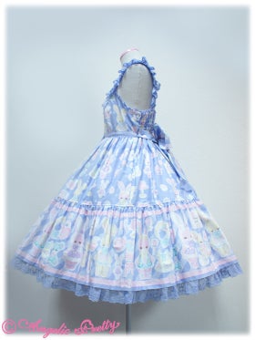 Fancy Paper Dolls Tiered JSK by Angelic Pretty