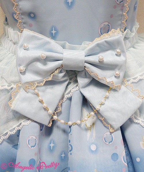 Aquarium Carnival Peplum JSK by Angelic Pretty